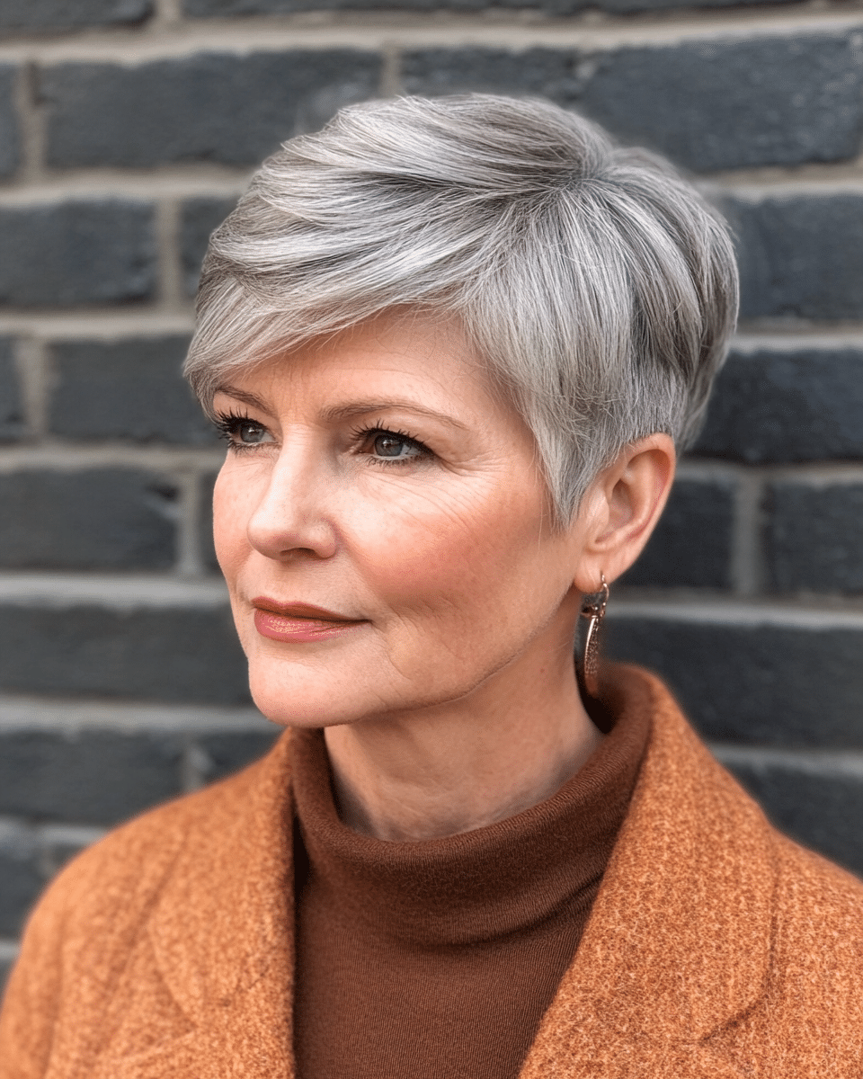 khaoula0921_A_STILL_OF_AN_OLD_WOMAN_FEMALE_WITH_Asymmetrical__00940a2f-dd55-4f1f-ad4b-9260b0f8a8bf_3 13 Gorgeous Short Haircuts for Women Over 40 That You Need to See in 2025