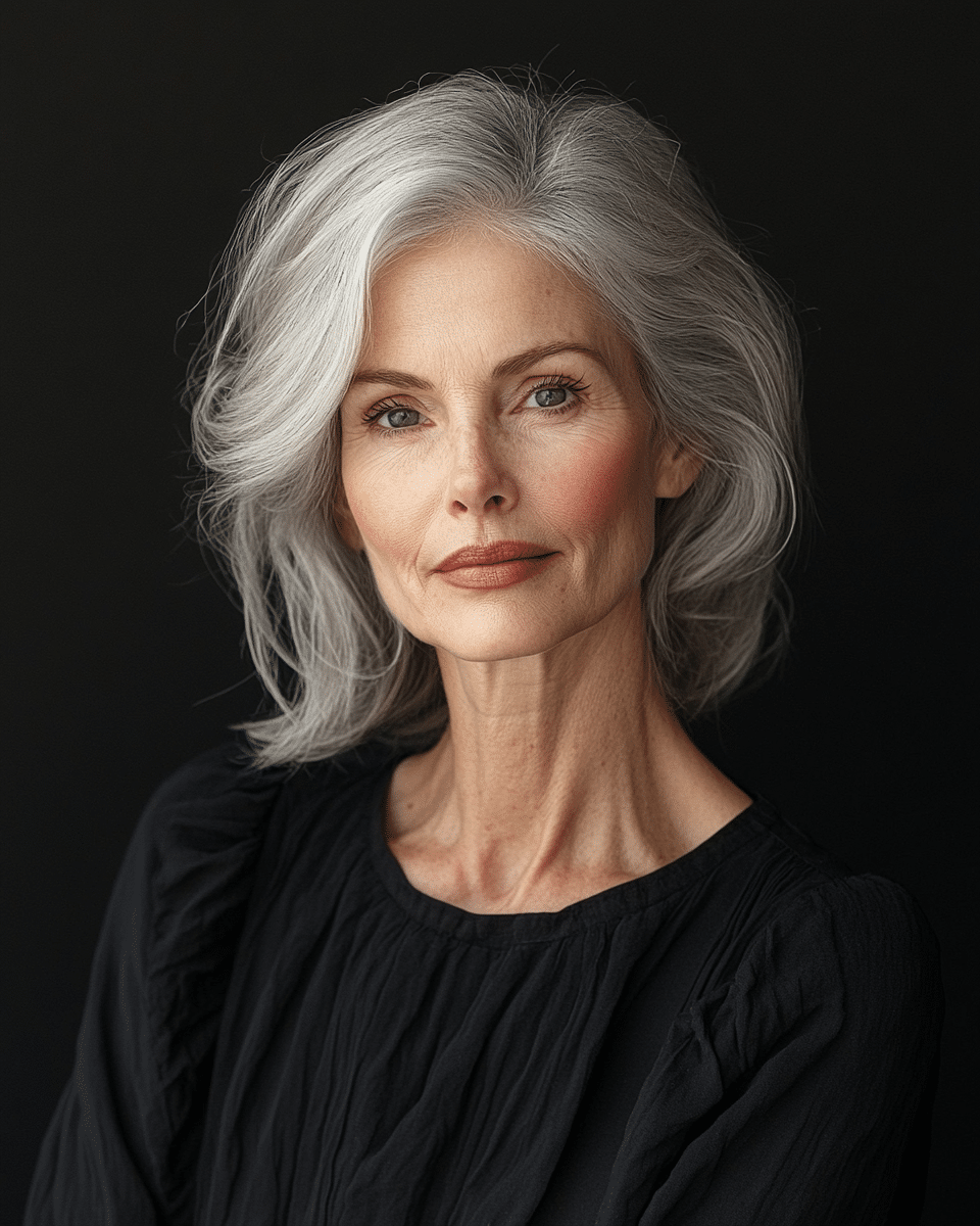 khaoula0921_A_STILL_OF_AN_OLD_WOMAN_FEMALE_WITH_Elegant_Soft__920681eb-020c-4a2d-86fd-419d2019586e_0 Top 13 Short Hairstyles for Women Over 60: Look Stylish and Youthful