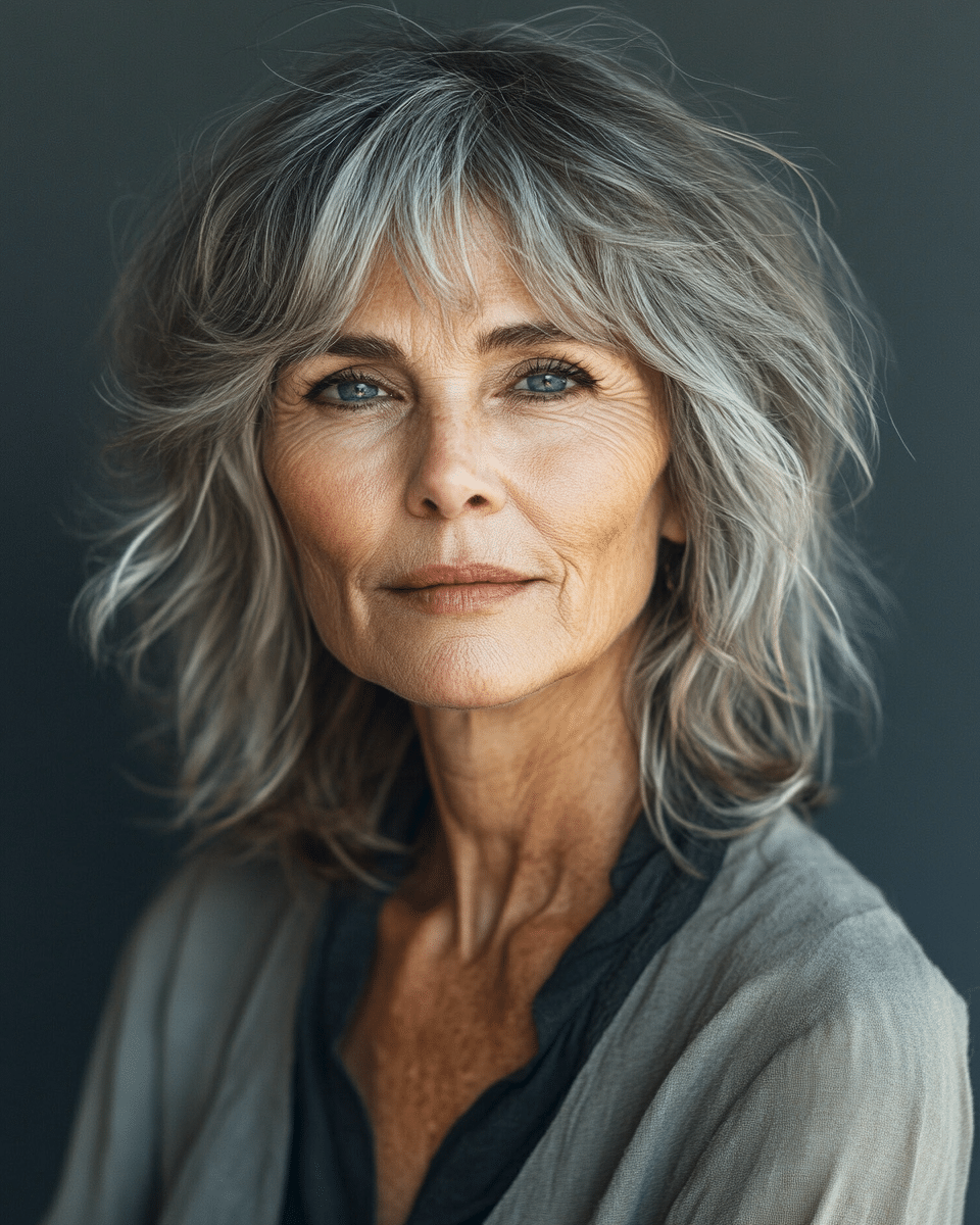 khaoula0921_A_STILL_OF_AN_OLD_WOMAN_FEMALE_WITH_Modern_Shaggy_8db49955-5f29-4ef6-bc6b-d812e3f35072_3 Top 13 Short Hairstyles for Women Over 60: Look Stylish and Youthful