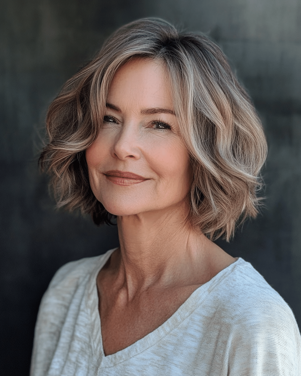 khaoula0921_A_STILL_OF_AN_OLD_WOMAN_FEMALE_WITH_Short__Sweet__0f159281-3a25-4b4e-b26c-cd4986fe7bec_0 13 Gorgeous Short Haircuts for Women Over 40 That You Need to See in 2025