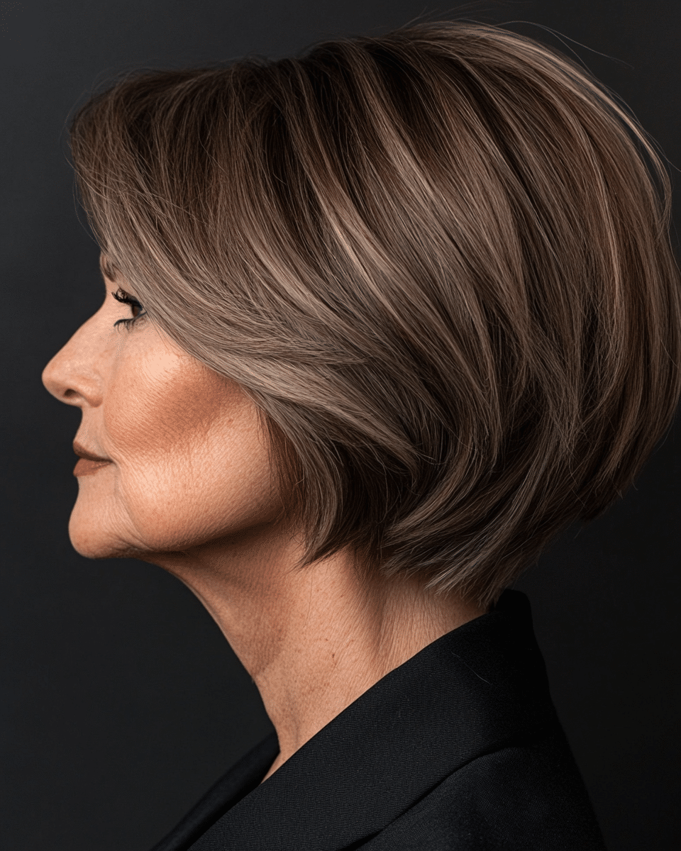 khaoula0921_A_STILL_OF_AN_OLD_WOMAN_FEMALE_WITH_Stacked_Bob_w_8829d91a-242b-40a5-a762-2270d4a8ad04_0 Top 13 Short Hairstyles for Women Over 60: Look Stylish and Youthful