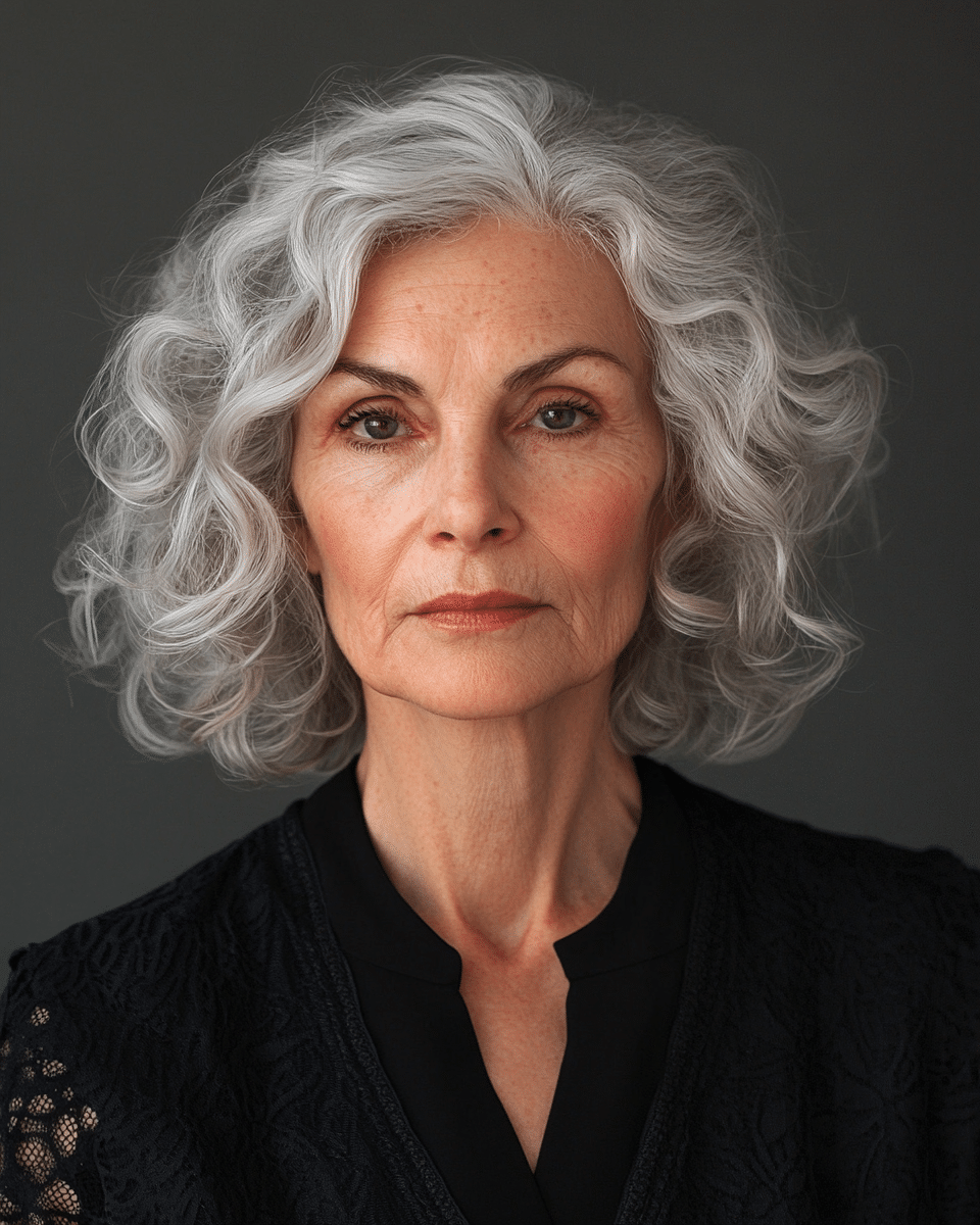khaoula0921_A_STILL_OF_AN_OLD_WOMAN_FEMALE_WITH_Wavy_Sophisti_8aec3d44-cf9b-4170-8890-effe660d4d28_0 Top 13 Short Hairstyles for Women Over 60: Look Stylish and Youthful
