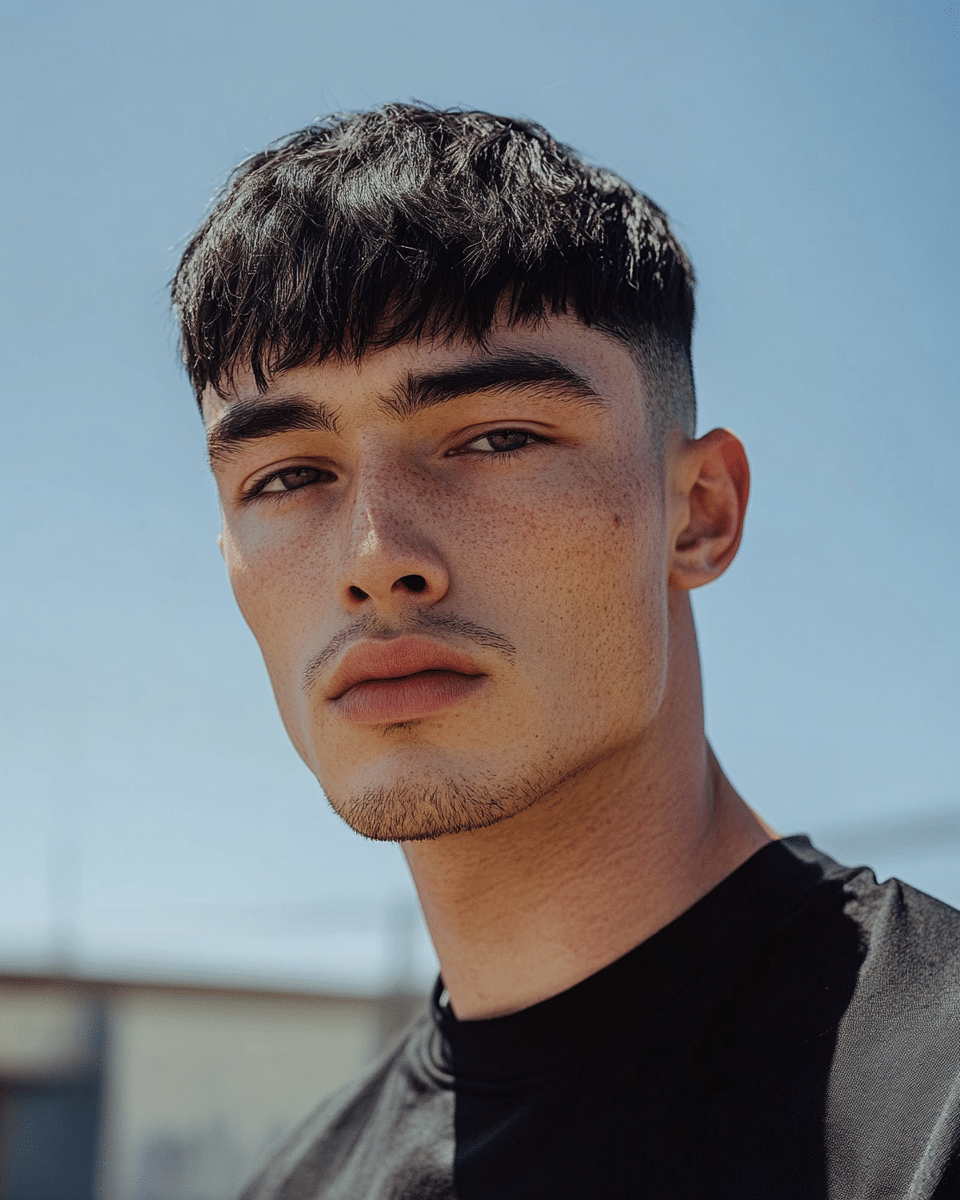khaoula0921_A_STILL_OF_A_MAN_WITH_Angular_Fringe_with_Skin_Fa_7bd36405-27cf-4238-b5d1-be90706d37fb_2 Trending Men's Hairstyles: Stay Stylish in 2025