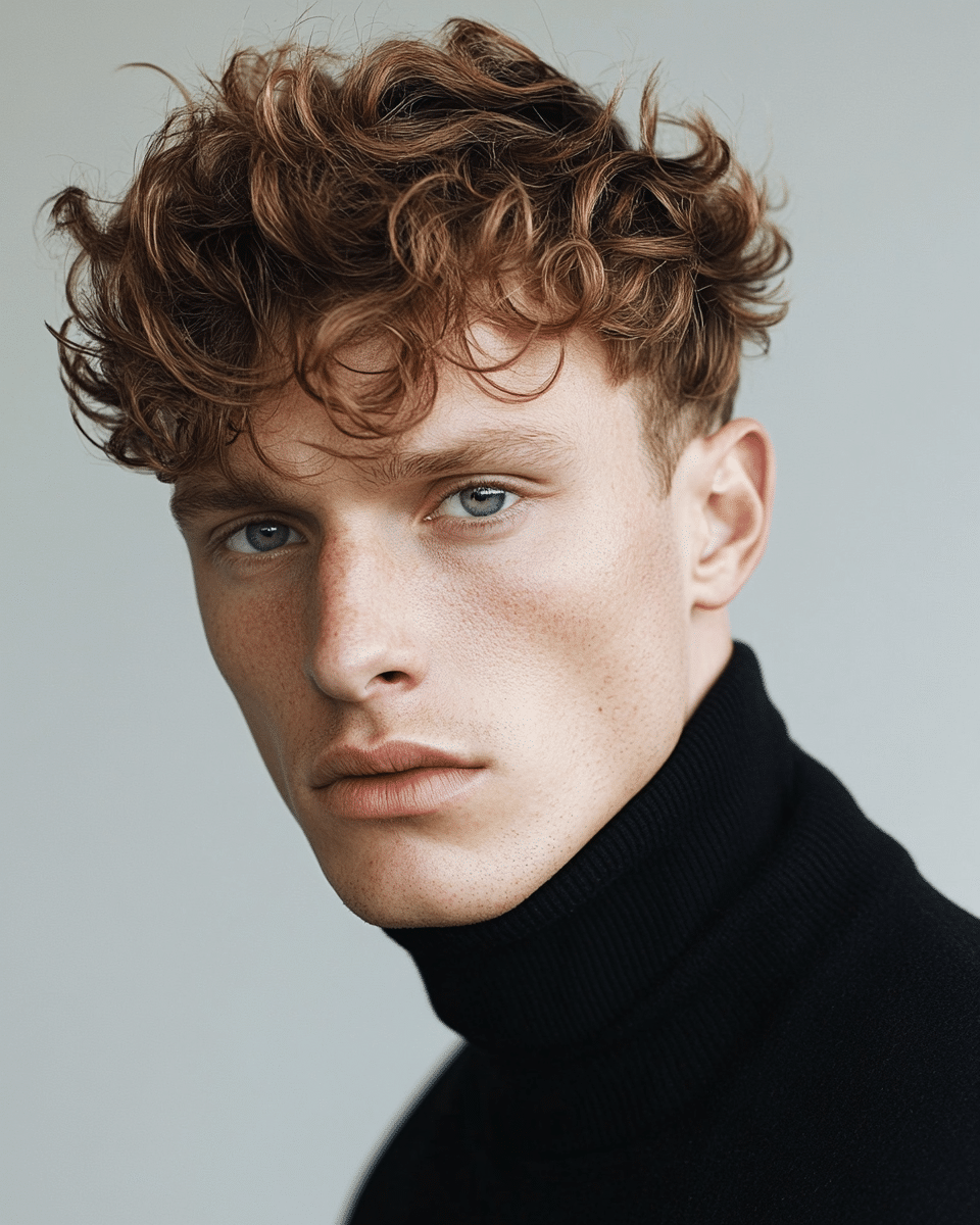 khaoula0921_A_STILL_OF_A_MAN_WITH_Faded_Sides_with_Wavy_Top_A_434e8da5-5e32-4a05-ab6f-24ce10ee619b_1 Effortlessly Stylish: Top Wavy Hairstyles for Men