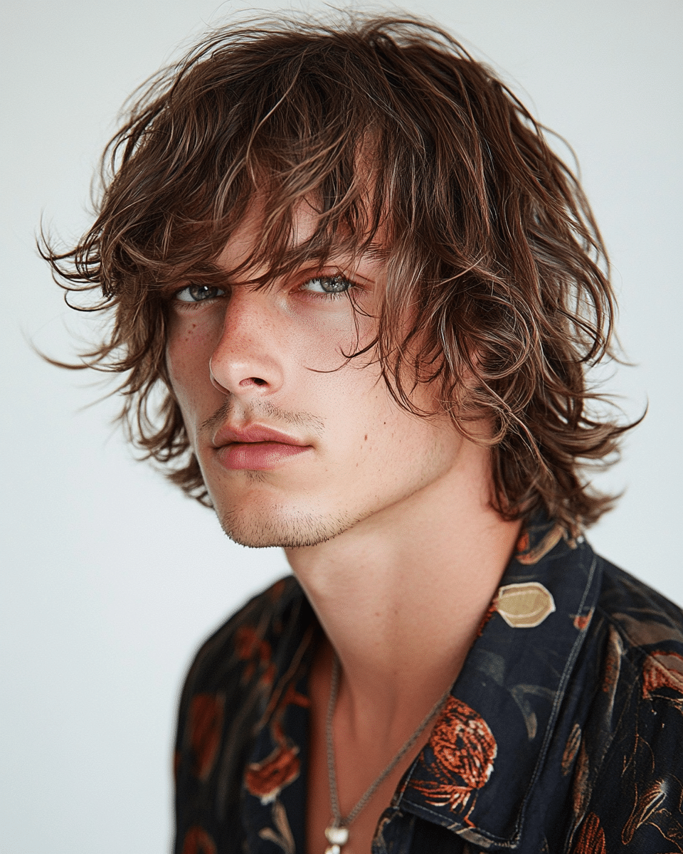 khaoula0921_A_STILL_OF_A_MAN_WITH_Layered_Shag_Waves_Inspired_578241b0-d2a3-4336-9a61-00bf1f3cc9f9_1 Effortlessly Stylish: Top Wavy Hairstyles for Men