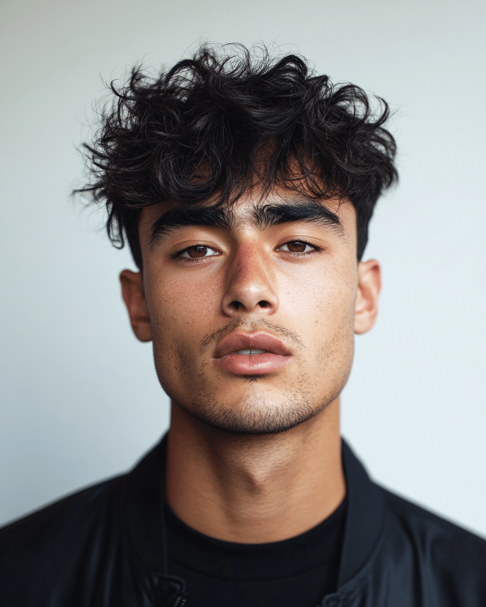 khaoula0921_A_STILL_OF_A_MAN_WITH_Messy_Waves_with_a_Low_Fade_070752b3-e21d-4c98-a474-d6111255aa60_2 15 Professional Hairstyles For Men