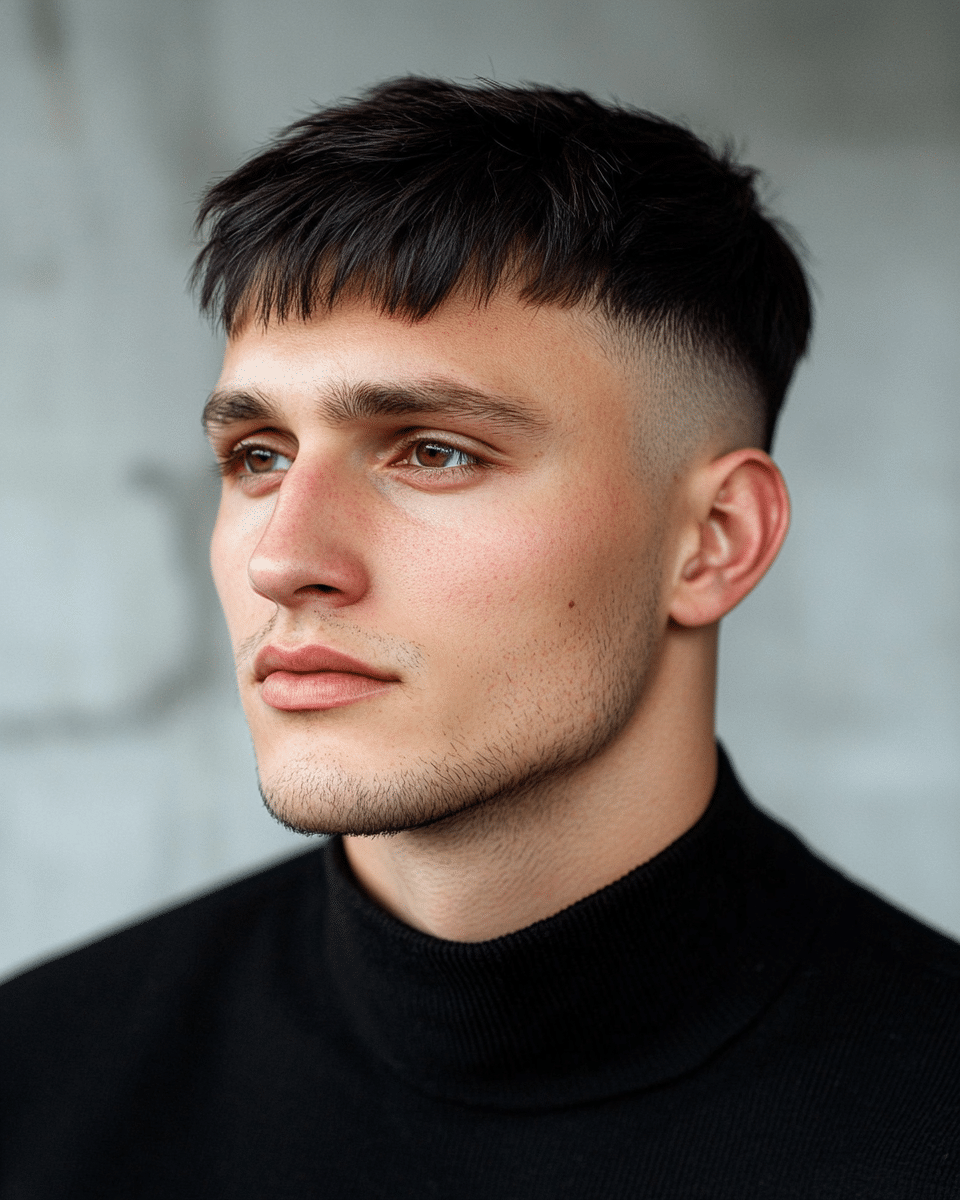 khaoula0921_A_STILL_OF_A_MAN_WITH_Mid-Tapered_Crop_A_stylish__4894eb28-86f2-4c29-a6b1-0260fd3e56c5_1 Iciness Hairstyles Mens: French Crop