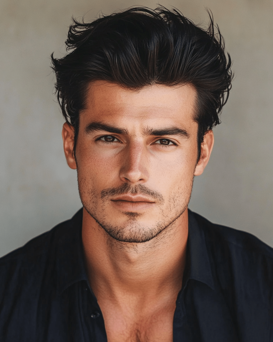 khaoula0921_A_STILL_OF_A_MAN_WITH_Modern_Pompadour_The_modern_ae40d9c7-6a52-4add-8624-764e5d60c5fc_3 15 Professional Hairstyles For Men