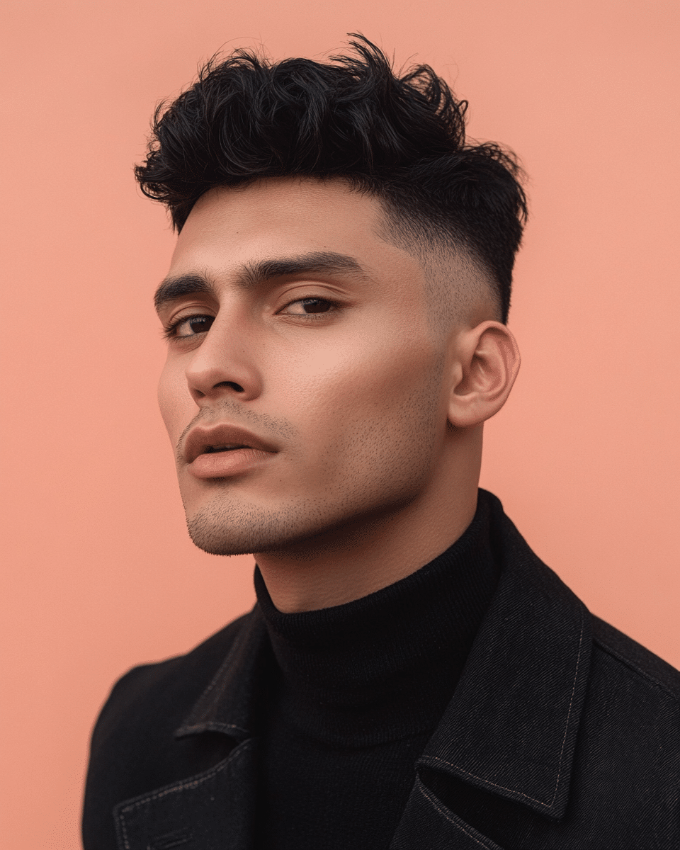 khaoula0921_A_STILL_OF_A_MAN_WITH_Short_Pompadour_with_Skin_F_c5826dbf-ce6a-44b2-8301-d3952d7d7cab_3 Trending Men's Hairstyles: Stay Stylish in 2025