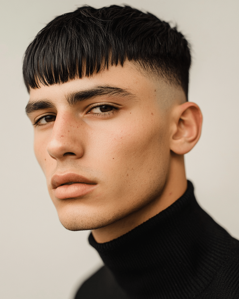 khaoula0921_A_STILL_OF_A_MAN_WITH_Structured_Crop_with_Tapere_f26a70fb-13bf-4e4b-995a-2b1233abe7f3_3 Male Hairstyles: Wavy Curtain Haircut for Effortless Charm