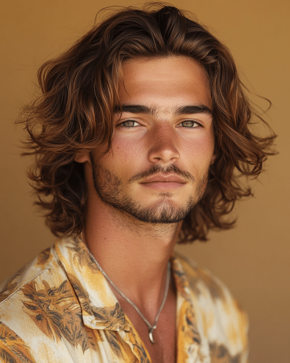 khaoula0921_A_STILL_OF_A_MAN_WITH_Surfer-Inspired_Textured_Cu_ddf5a6cd-60eb-46a2-929b-ee2b5c78bd6e_2 Effortlessly Stylish: Top Wavy Hairstyles for Men