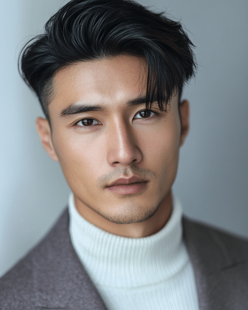 khaoula0921_A_STILL_OF_A_MAN_WITH_The_Sharp_Side_Part_A_clean_55f92d68-ebd6-456f-af4f-0720446d05db_2 Discover 10 Top Short Quiff Hairstyles for Men