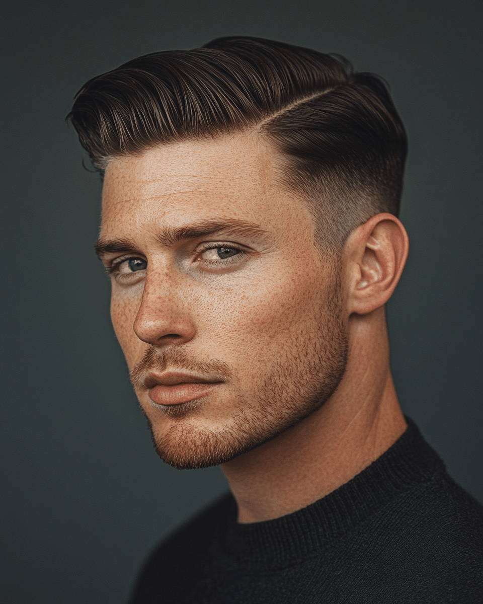 khaoula0921_A_STILL_OF_A_MAN_WITH_Timeless_Side_Sweep_with_Gr_2a90b15c-9c8e-4071-a759-4ea1645cb46f_1 Male Hairstyles: Wavy Curtain Haircut for Effortless Charm