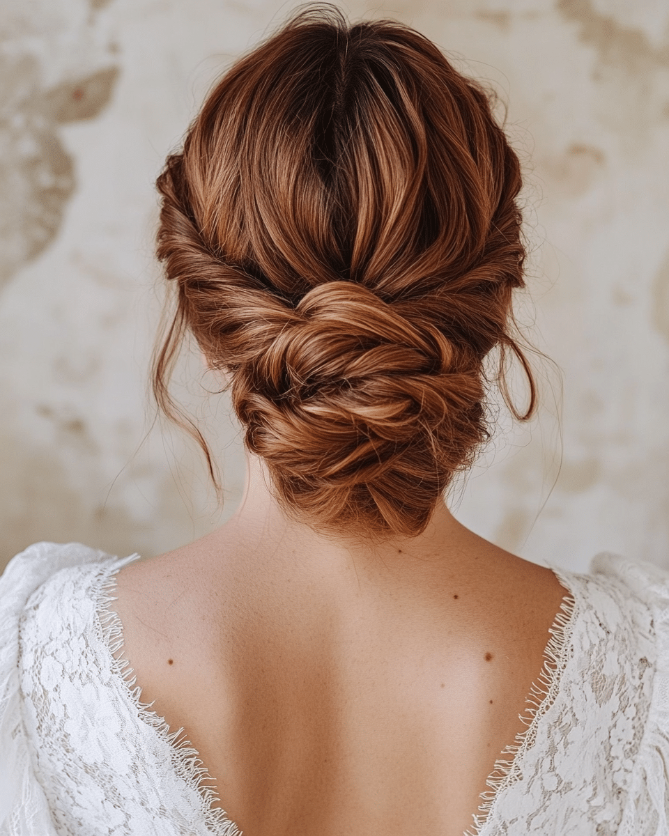 khaoula0921_A_STILL_OF_Boho_Twisted_Crown_with_Low_Knots_Loos_c37fa5d9-1106-43d1-8048-f8cc20c3a258_3 9 Stunning Braided Bun Hairstyles for an Elegant Look