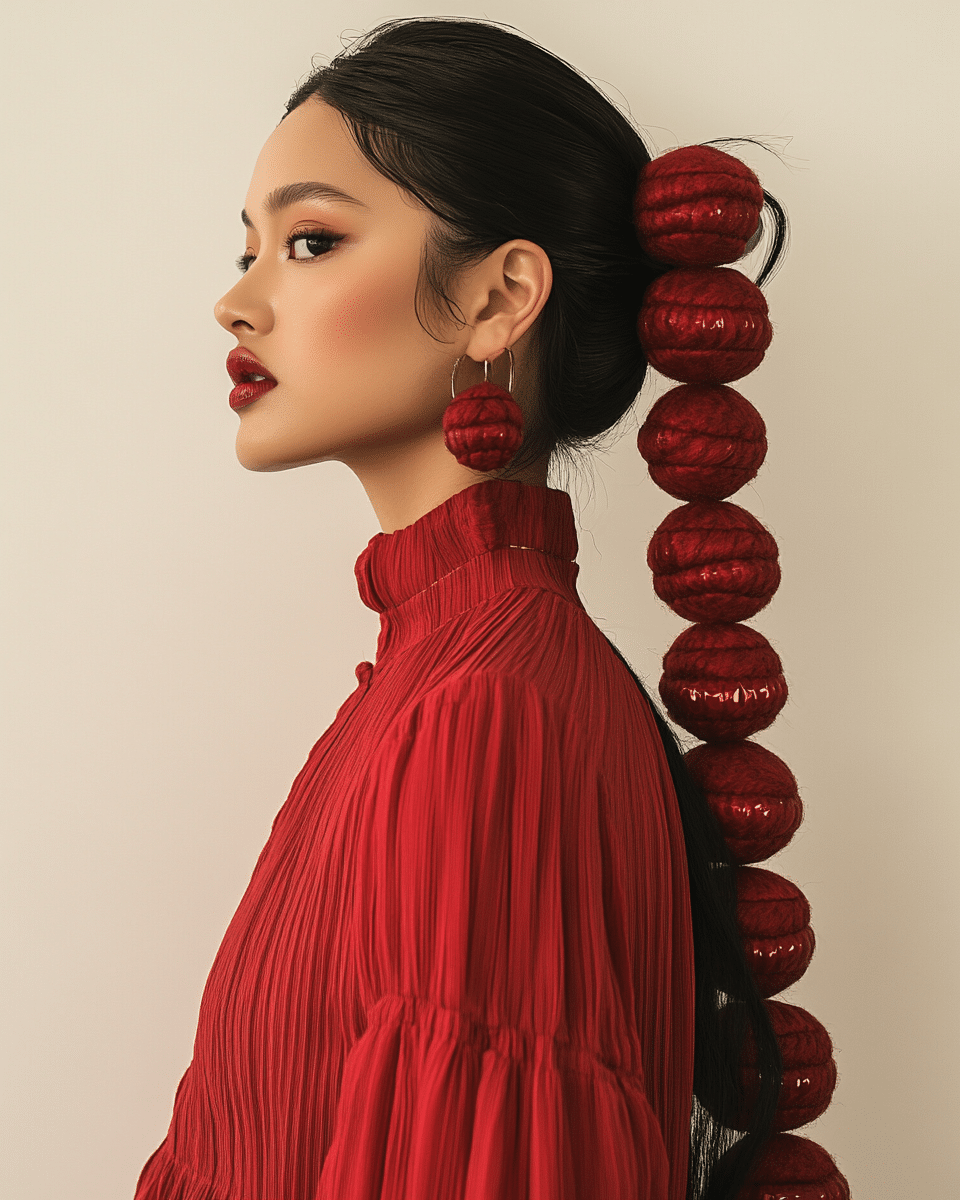 khaoula0921_A_STILL_OF_Bubble_Braided_Ponytail_A_modern_twist_6dddf807-6c11-462d-aa9b-7d7c8d86186c_2 Stunning Braided Ponytail Hairstyles You Must Try