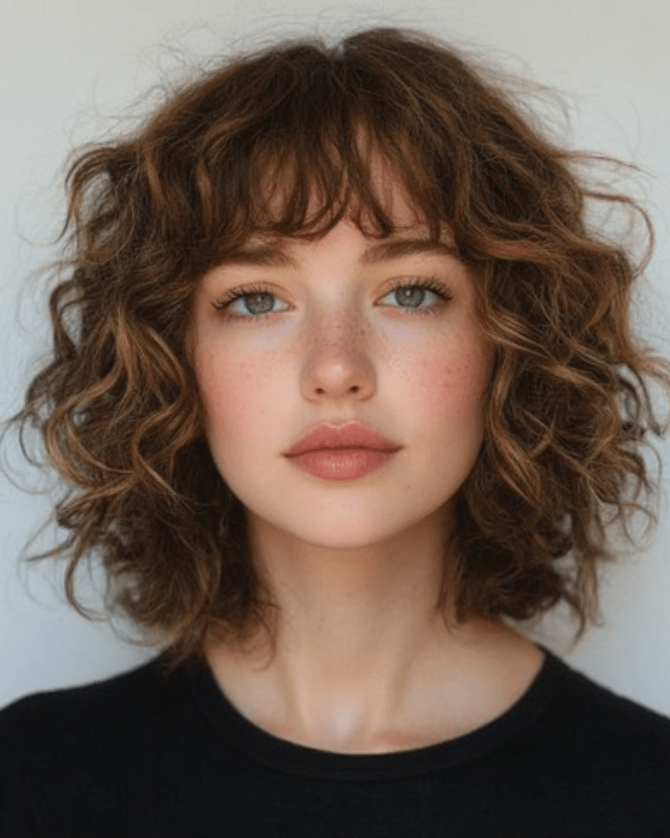 khaoula0921_A_STILL_OF_Butterfly_Cut_with_Bangs_for_Curly_Hai_81eecf87-33b2-494b-b02d-88fc955f8986_1 Transform Your Curls with the Butterfly Haircut: Top Styles and Care Tips
