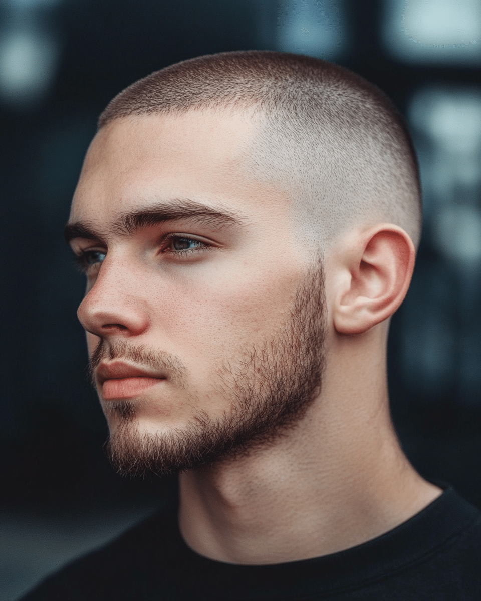 khaoula0921_A_STILL_OF_Buzz_Cut_with_Shape_Up_This_variation__c252febe-b0db-4787-8ddc-b004e5f30c43_0 Men's Short Hairstyles: Discover Your Ideal Haircuts