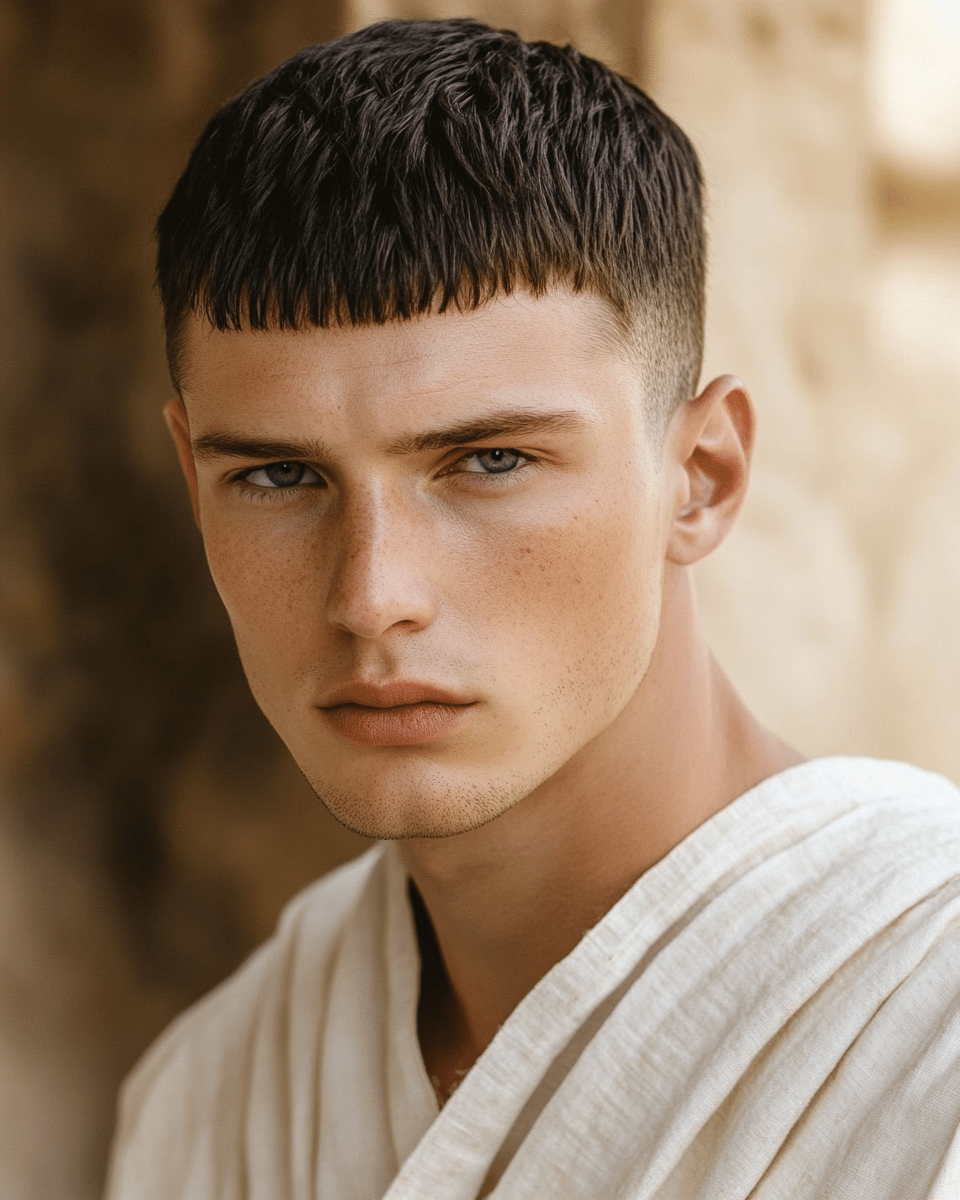 khaoula0921_A_STILL_OF_Caesar_Cut_A_short_blunt_fringe_haircu_e38c4ea4-40f6-429d-924a-3431b46748d1_2 Crew Cut Classics: 15 Timeless Looks for Men