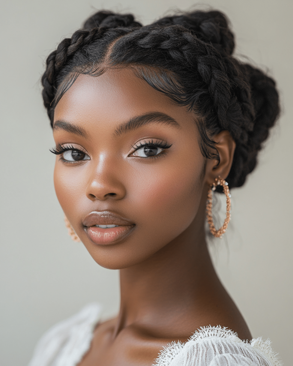 khaoula0921_A_STILL_OF_Crown_Braid_with_Low_Twists_A_halo-lik_a2be4742-90db-448c-88bf-ed0507e29e3b_0 9 Stunning Braided Bun Hairstyles for an Elegant Look