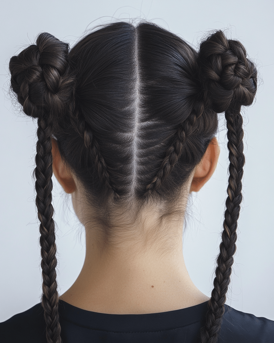 khaoula0921_A_STILL_OF_Dutch_Braided_Space_Buns_Two_Dutch_bra_84fd8709-d676-46b7-b8ef-12b538a0b0f2_0 9 Stunning Braided Bun Hairstyles for an Elegant Look
