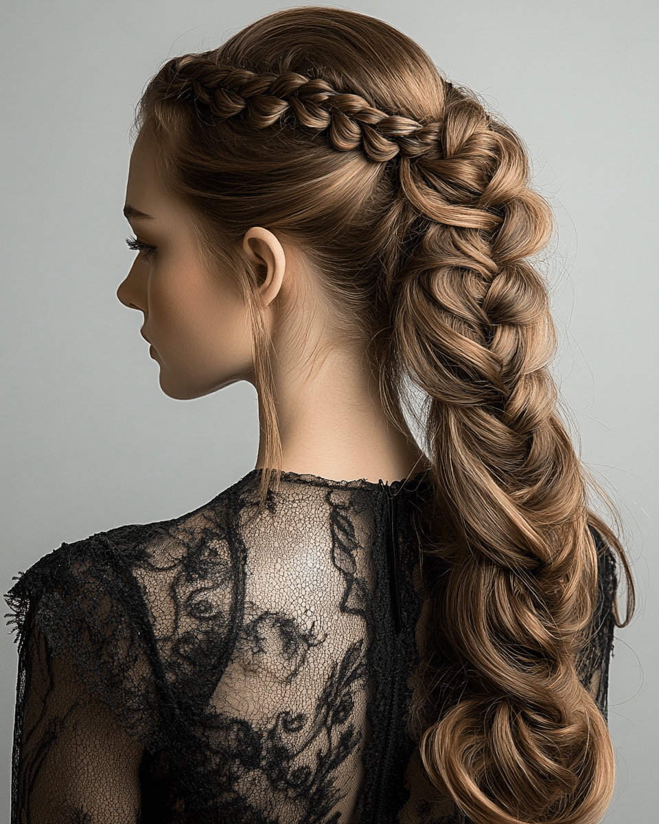 khaoula0921_A_STILL_OF_High_Ponytail_with_Braided_Accents_Thi_b004fb1a-0d5c-4dc2-92cc-62d7bccdcd99_1 Stunning Braided Ponytail Hairstyles You Must Try