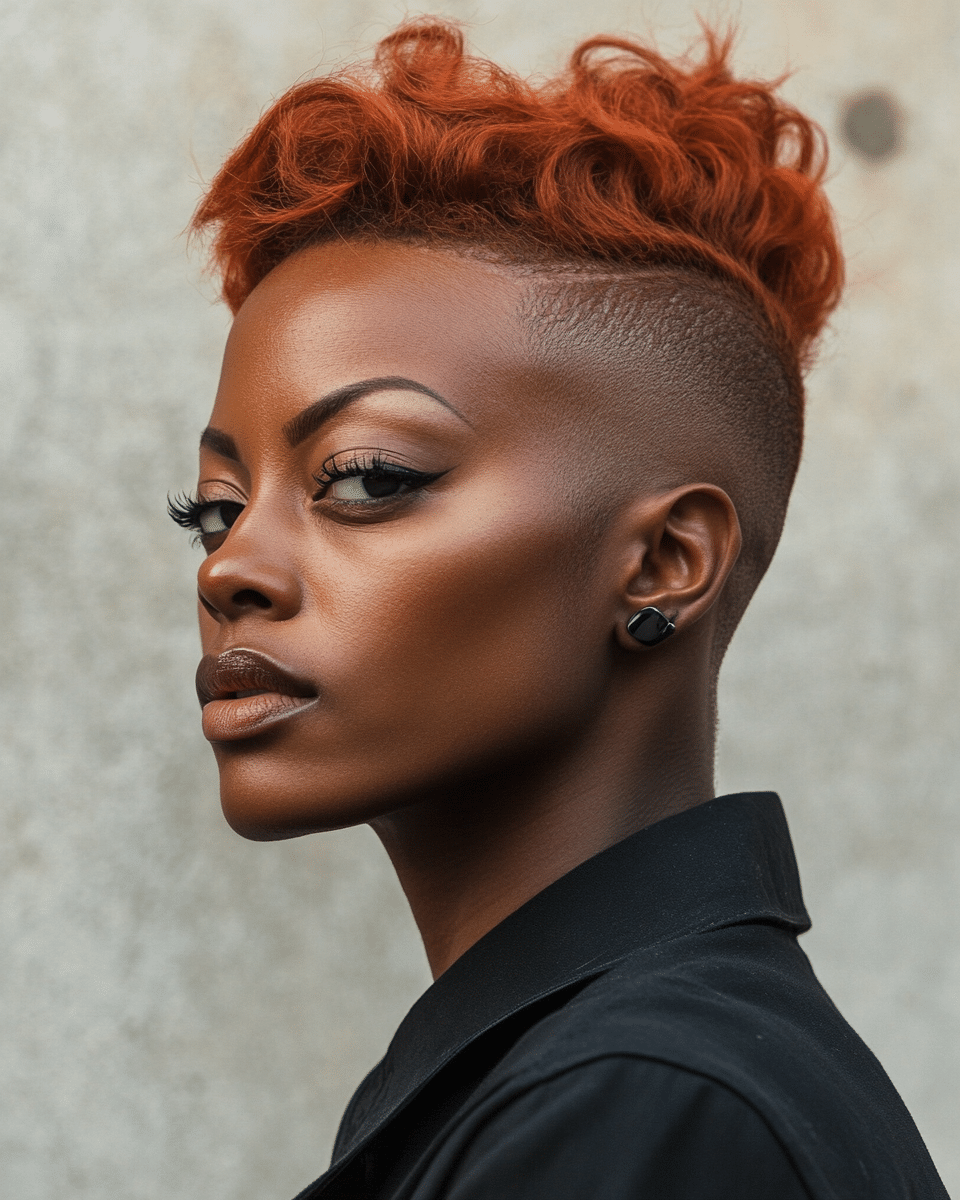 khaoula0921_A_STILL_OF_Mohawk_A_bold_Black_woman_with_a_mohaw_a7f15474-2a47-4a8a-8098-7e68ffbb788d_3 Top 13 Short Hairstyles for Black Women: Bold, Stylish, and Low-Maintenance