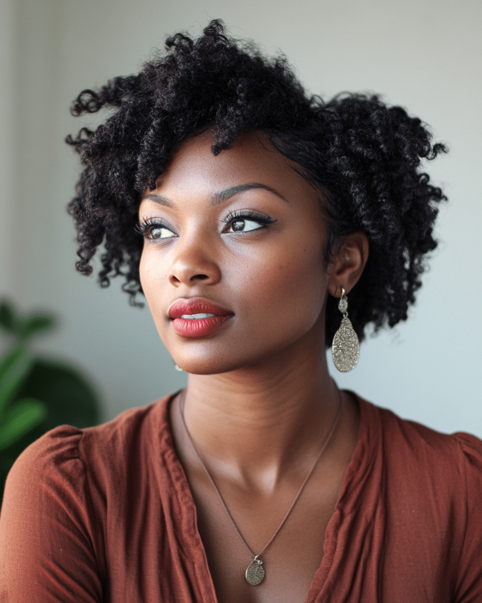 khaoula0921_A_STILL_OF_Short_Twist_Out_A_Black_woman_with_a_s_bc89cef2-d015-4e8b-9c98-4353460e9760_0 Top 13 Short Hairstyles for Black Women: Bold, Stylish, and Low-Maintenance