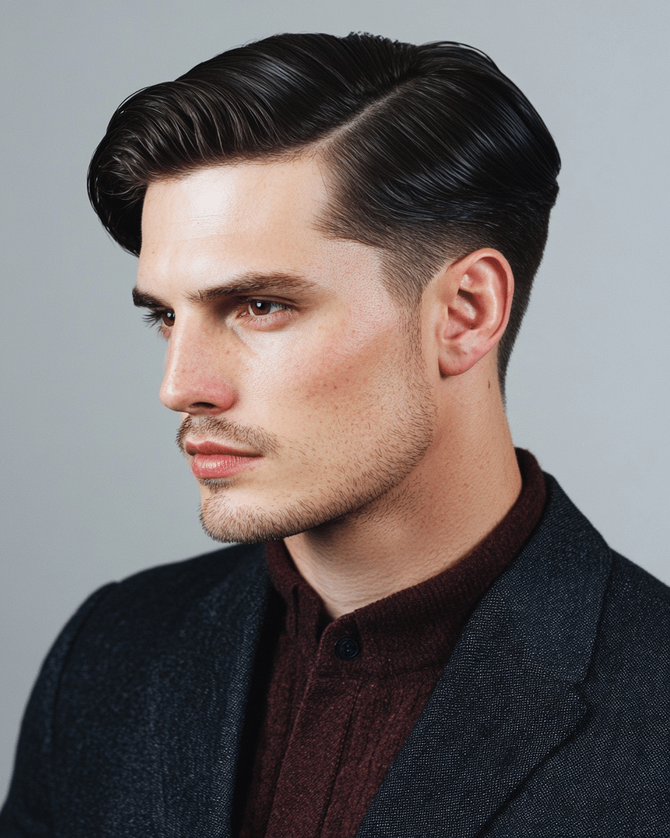 khaoula0921_A_STILL_OF_Side_Part_with_Taper_Fade_A_sophistica_36dde0d2-c33b-48b2-b5f1-3c7e38766c20_1 Men's Short Hairstyles: Discover Your Ideal Haircuts
