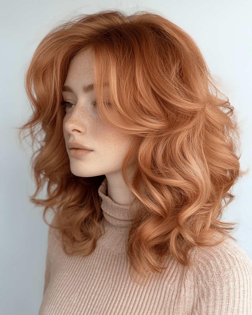 khaoula0921_A_STILL_OF_Tousled_Mid-Length_Curls_with_Rose_Gol_10b67760-5644-4e82-bc8d-bf2b669b37b2_3 Top 11 Medium Length Curly Hairstyles to Inspire Your Next Look
