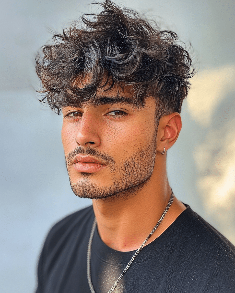 khaoula0921_A_STILL_OF_Wavy_Crop_with_Taper_Fade_For_men_with_bdb5fba4-e43d-4ba6-b65d-9041920db826_0 Men's Short Hairstyles: Discover Your Ideal Haircuts