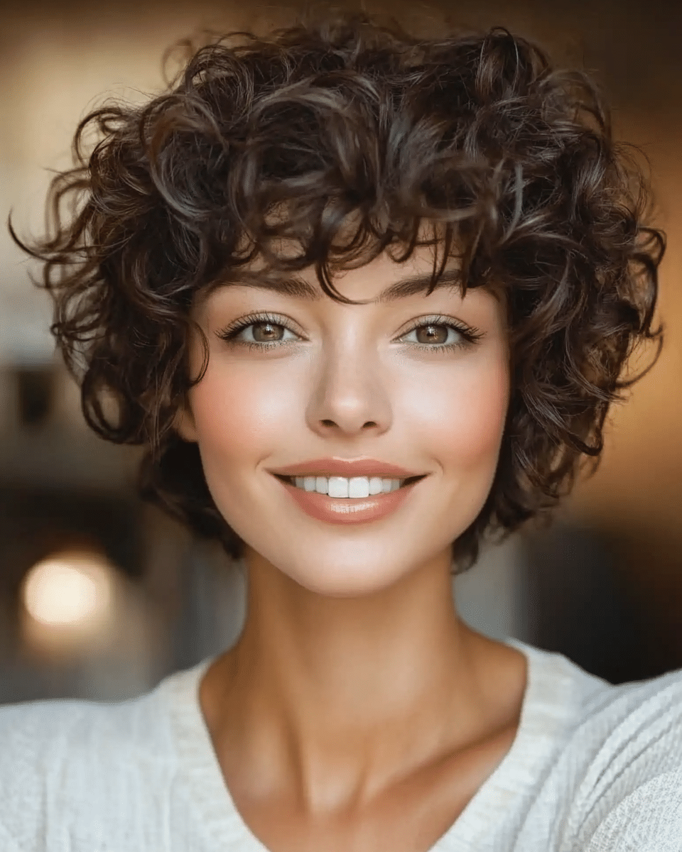 Stylish Short and Medium Curly Hairstyles for Older Women You Must See in 2025