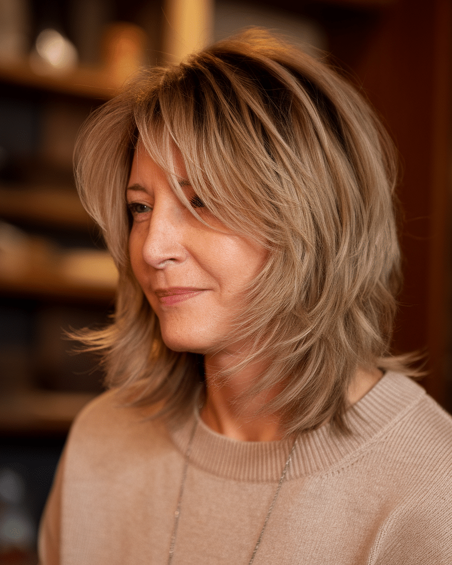 20 Long Hairstyles for Older Women Over 50