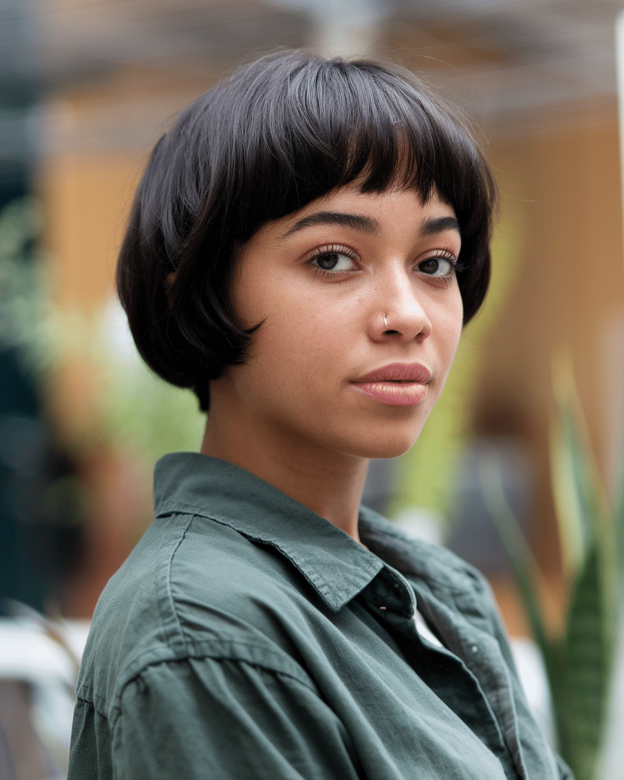 20 Classic Fall Bob Hairstyles for Black Women with Short Hair