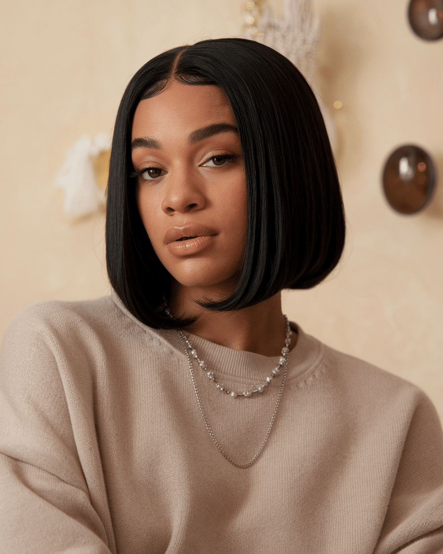 20 Classic Fall Bob Hairstyles for Black Women with Short Hair