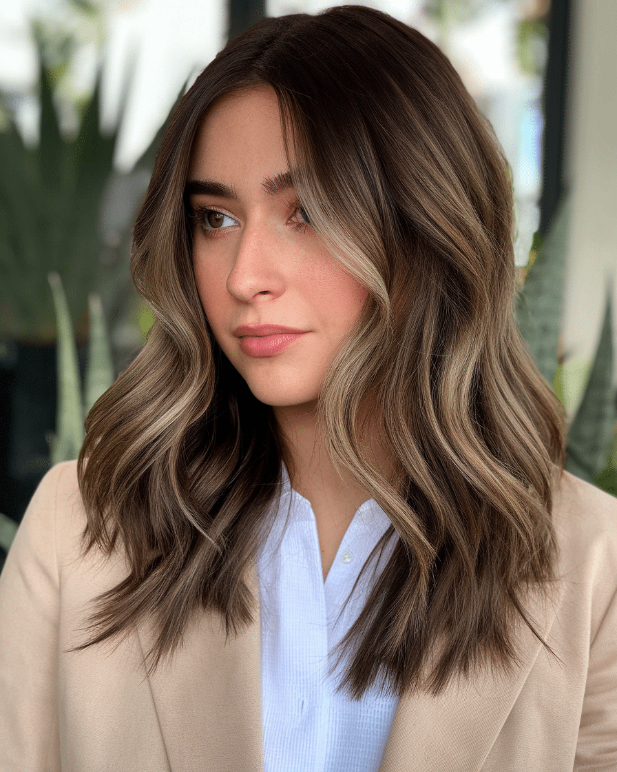 18 Low Maintenance Brunette Balayage Hair Ideas You Must Try in 2025