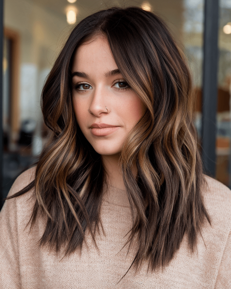 18 Low Maintenance Brunette Balayage Hair Ideas You Must Try in 2025