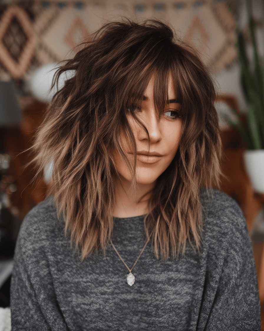 18 Wavy Hairstyles To Get The Best Wolf Cut