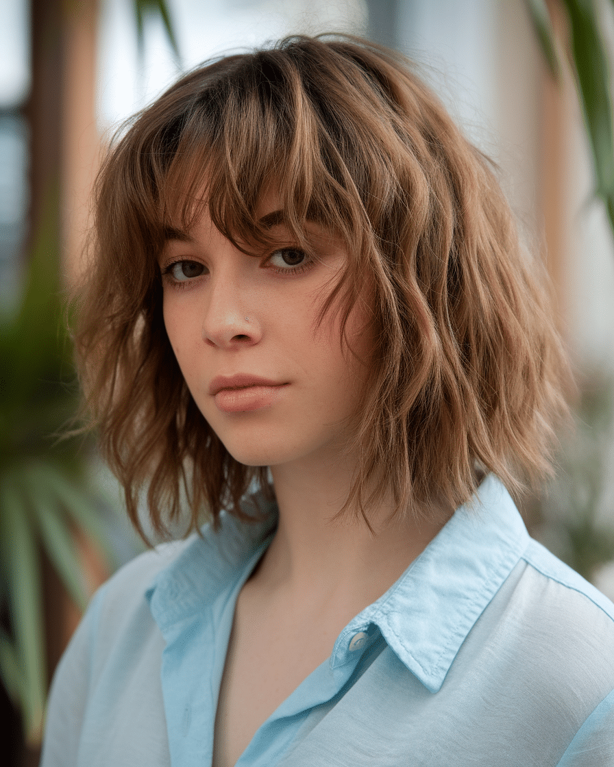 16 Trendy Haircuts for Medium Hair: Layers, Bangs, and Face-Framing