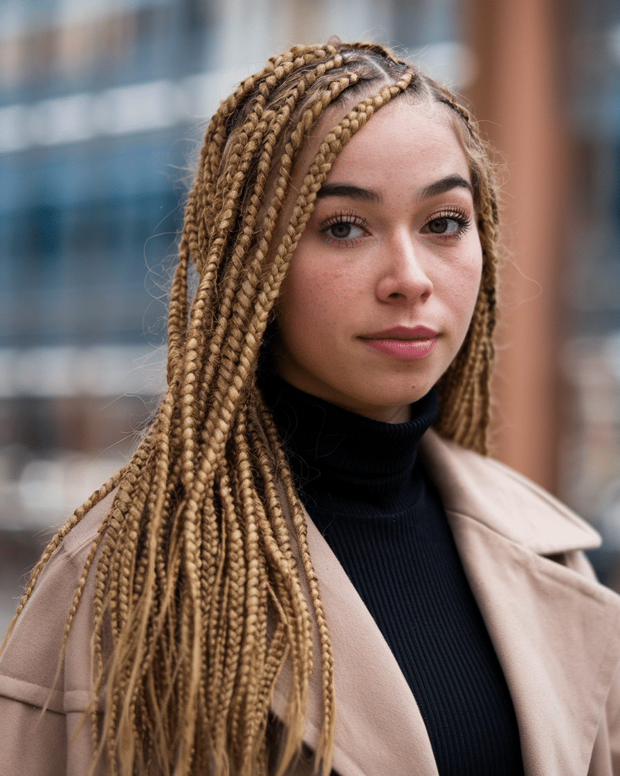 22 Stunning Box Braid Hairstyles