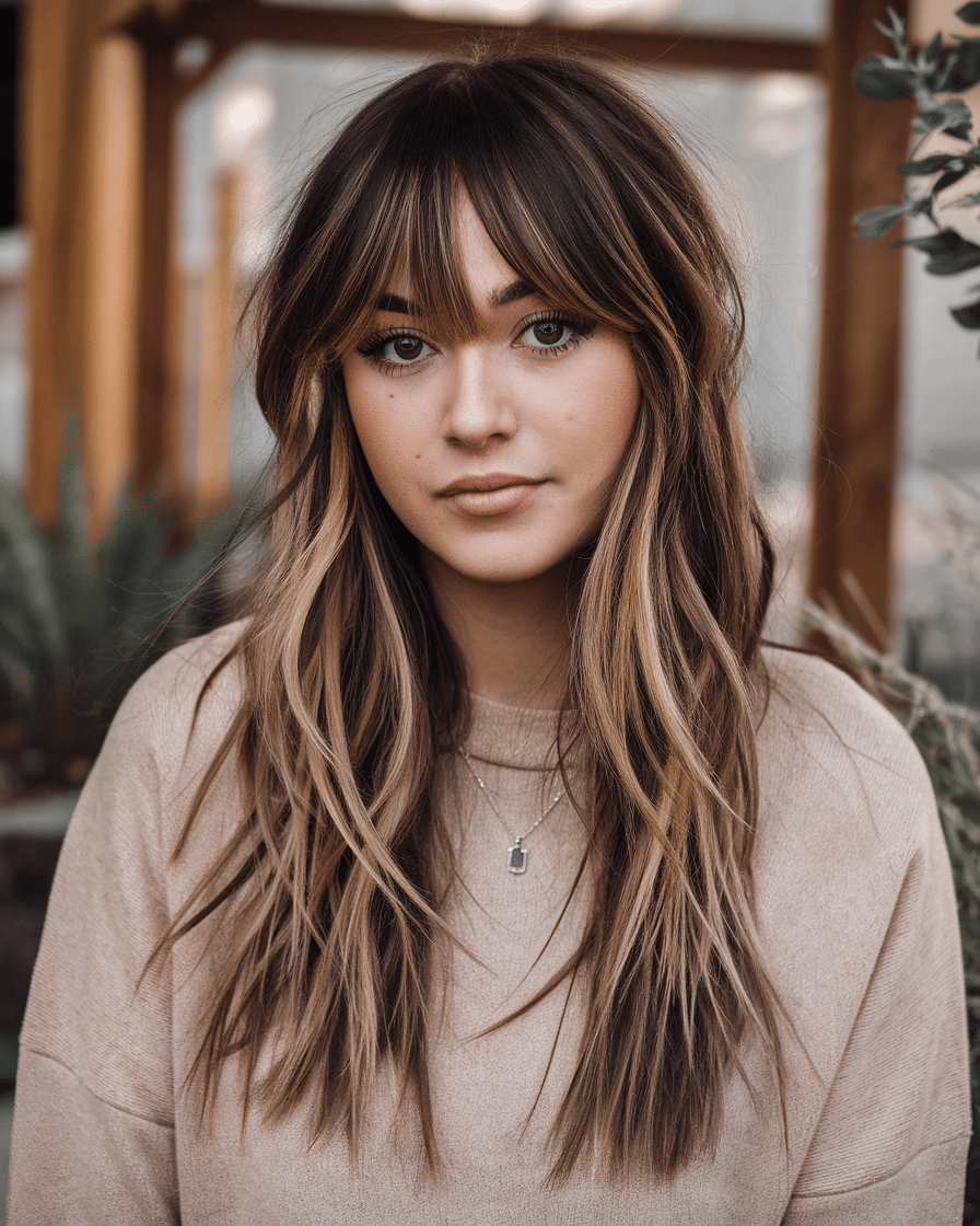 20 Long Hairstyles With Bangs