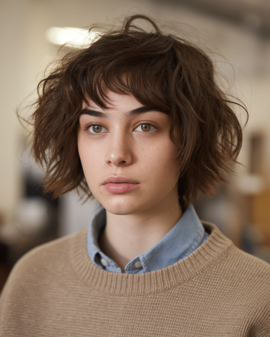 25 Charming Jaw-Length Curly Bob Hairstyles