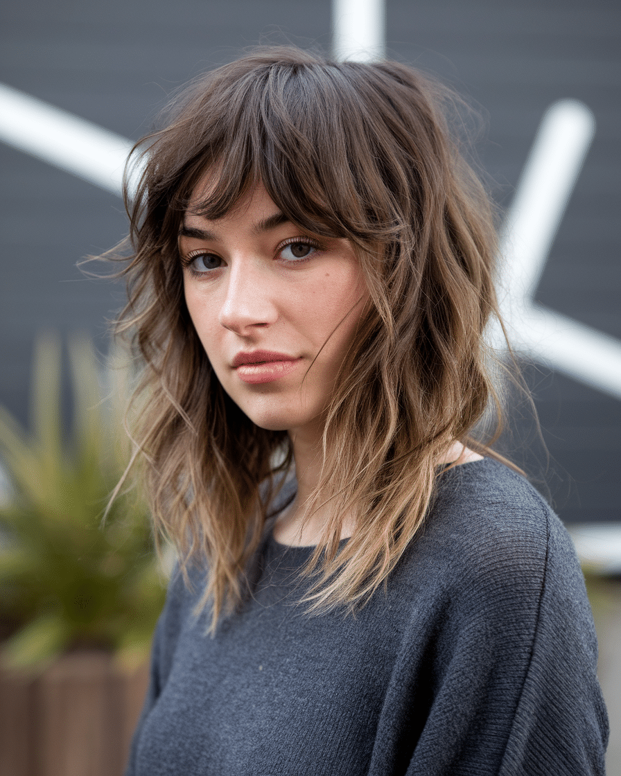 22 Gorgeous Long Haircuts with Bangs for 2025