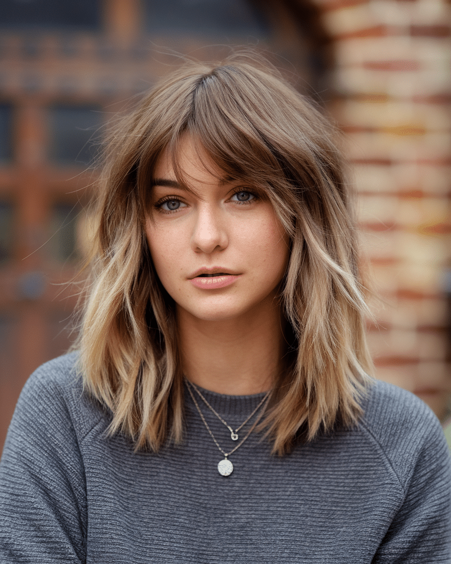 22 Gorgeous Long Haircuts with Bangs for 2025