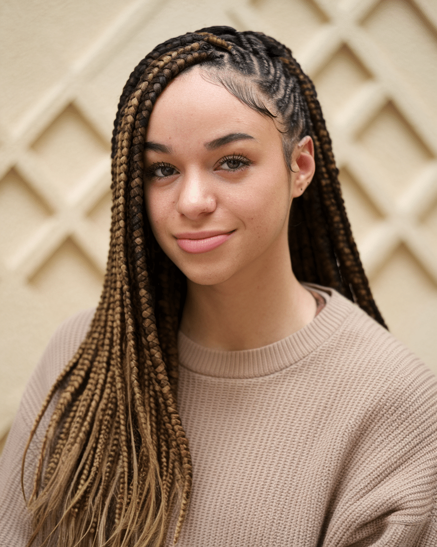 22 Stunning Box Braid Hairstyles