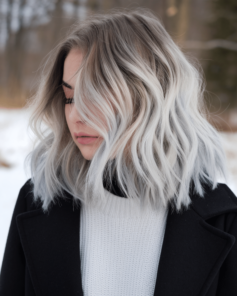 23 Gorgeous Winter Blonde Balayage Looks for 2025