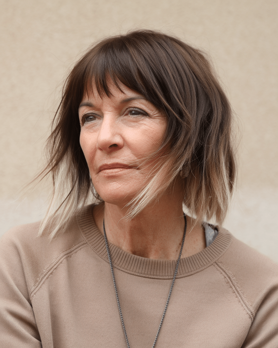 20 Long Hairstyles for Older Women Over 50