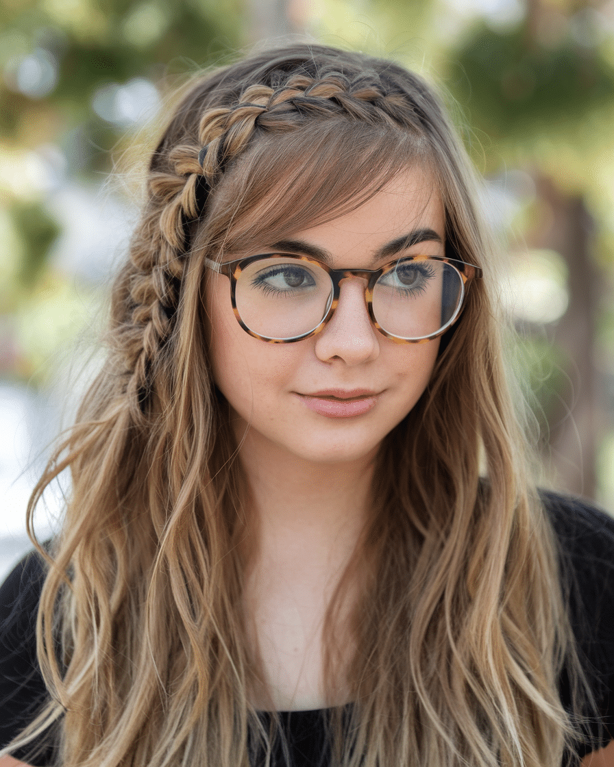 a-photo-of-a-young-female-with-a-waterfa_hlB0QzhYT7qcOEcPQc8RfQ_wQMNDIOAT_2zYF3V4OZoFg 20 Trendy Timeless Bridesmaid Hair with Medium Bangs