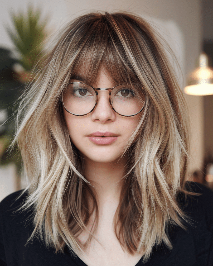 22 Gorgeous Long Haircuts with Bangs for 2025