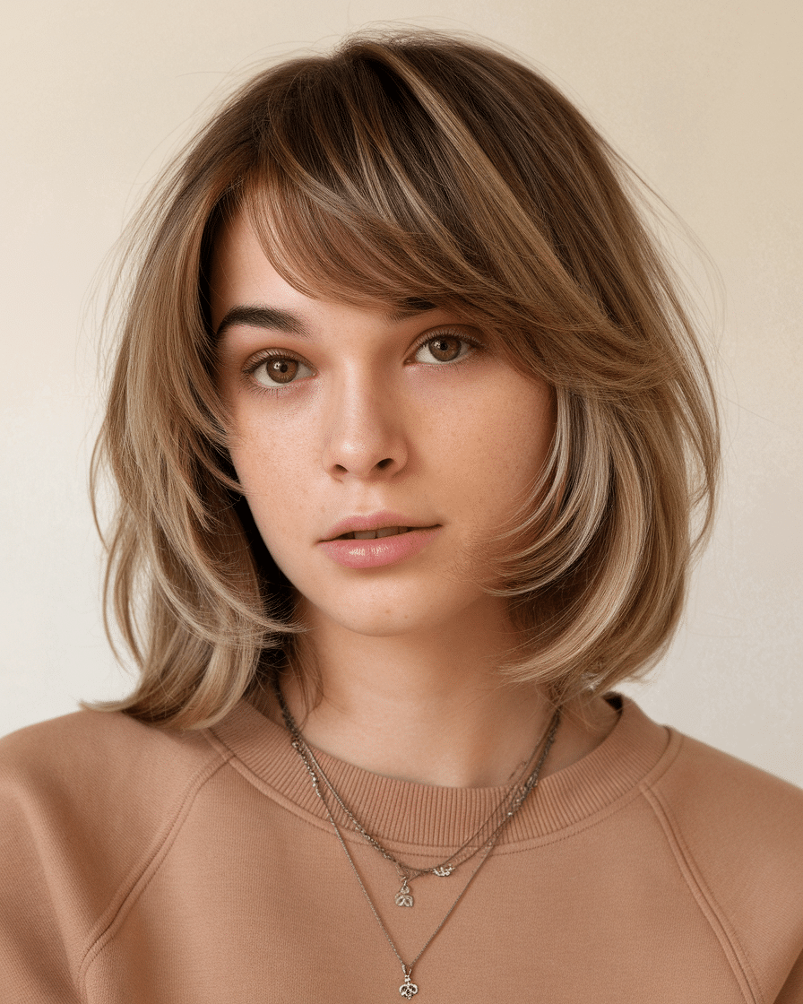 16 Trendy Haircuts for Medium Hair: Layers, Bangs, and Face-Framing