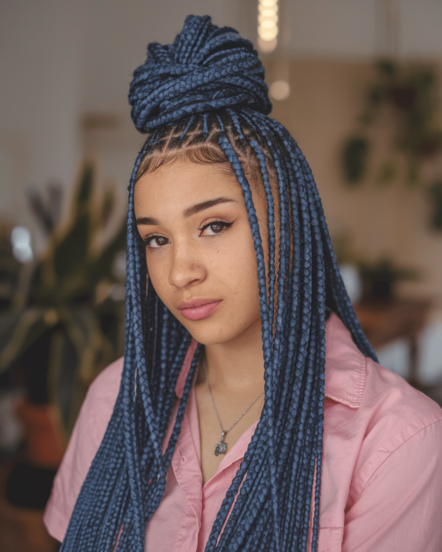 22 Stunning Box Braid Hairstyles